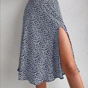 Shein Split Thigh Skirt